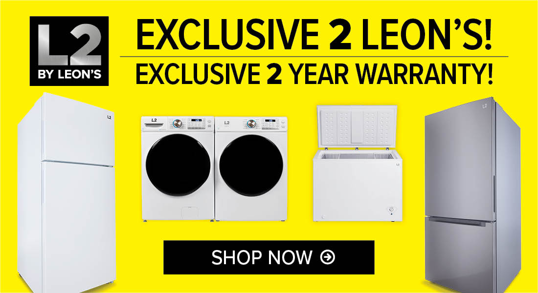 Leon's on sale appliances dishwashers